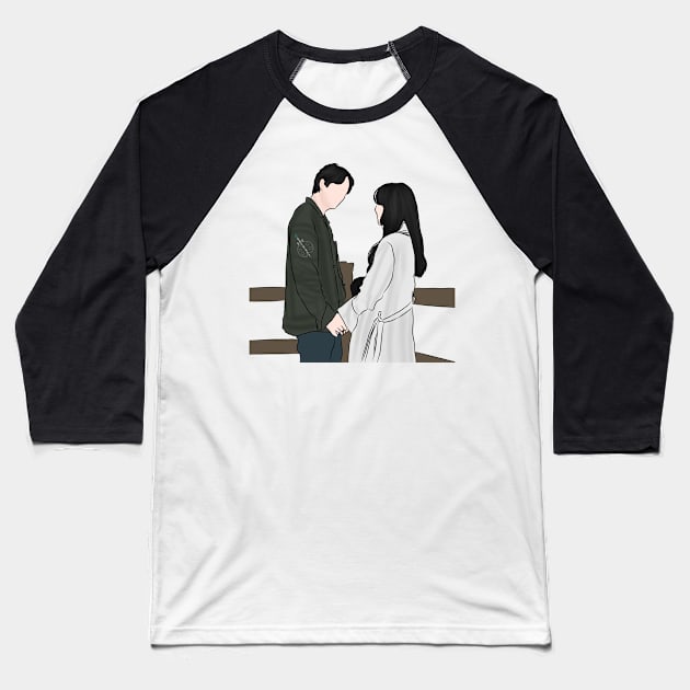 Tell Me That You Love Me Korean Drama Baseball T-Shirt by ArtRaft Pro